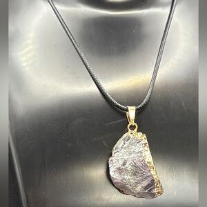 Raw Amethyst Pendant Necklace ✨ Spiritual Protection✨